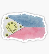 Filipino Flag Sticker