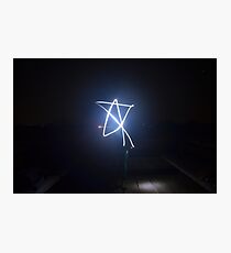 Painted Stars Photographic Print
