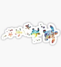 Turtle Fam Sticker
