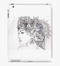 Floral Woman iPad Case/Skin
