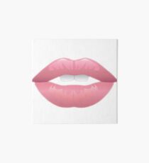 Blowjob Lips Art Board