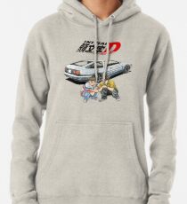 Initial D Takumi and Itsuki Pullover Hoodie