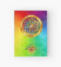 The Flower of Life Hardcover Journal