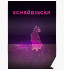 Schrödingers Katze Poster
