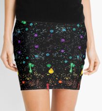 rainbow explosion Mini Skirt