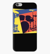 Drum Set Pop Art iPhone Case