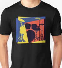 Drum Set Pop Art Unisex T-Shirt