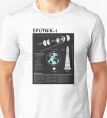 SPUTNIK-1 Infographics Unisex T-Shirt