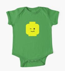 Minifig Winking Head One Piece - Short Sleeve