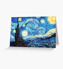 starry night Greeting Card