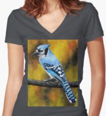 Aristocrat Women's Fitted V-Neck T-Shirt