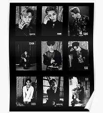 EXO - Lotto Poster