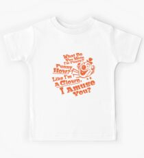 Funny Like A Clown Goodfellas Mobster Godfather Kids Tee