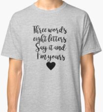 Camiseta clásica Gossip Girl - Tres palabras