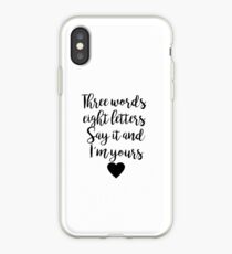 Gossip Girl - Three Words iPhone Case
