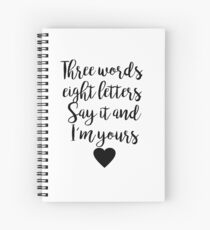 Cuaderno de espiral Gossip Girl - Tres palabras
