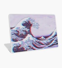 Die große Welle weg von Kanagawa 3D Laptop Skin