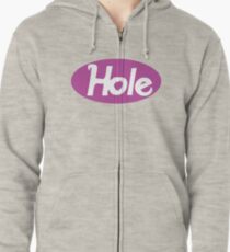 Hole - Courtney Love classic violet Zipped Hoodie