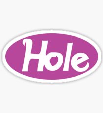Hole - Courtney Love classic violet Sticker