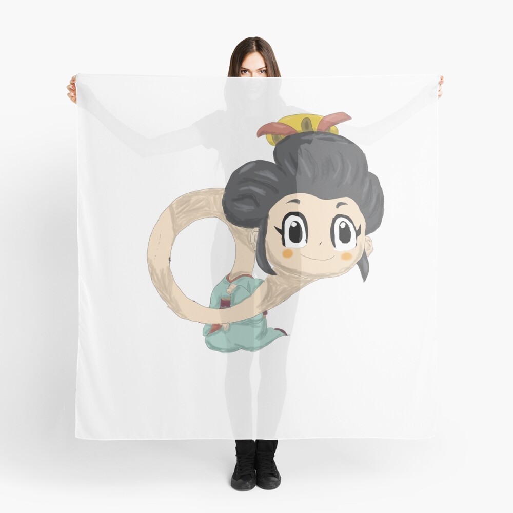 Yokai Watch Lady Longnek Scarf By Megalos Redbubble