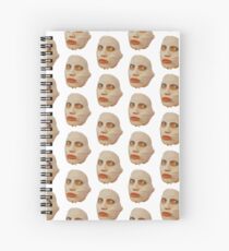 Alyssa Edwards Beauty Mask - Rupaul's Drag Race All Stars 2 Spiral Notebook