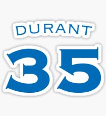 DURANT #35 Sticker