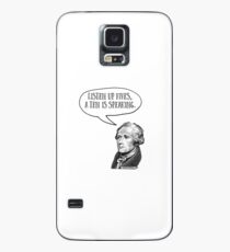 Alexander Hamilton hört Fives auf Hülle & Klebefolie für Samsung Galaxy