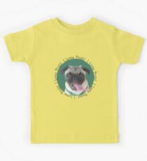 Cute I Love Pugs! T-Shirt or Hoodie Kids Tee