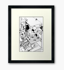 Shintaro Kago - Abstractions Framed Print