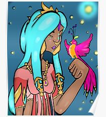 Elven Bird Poster