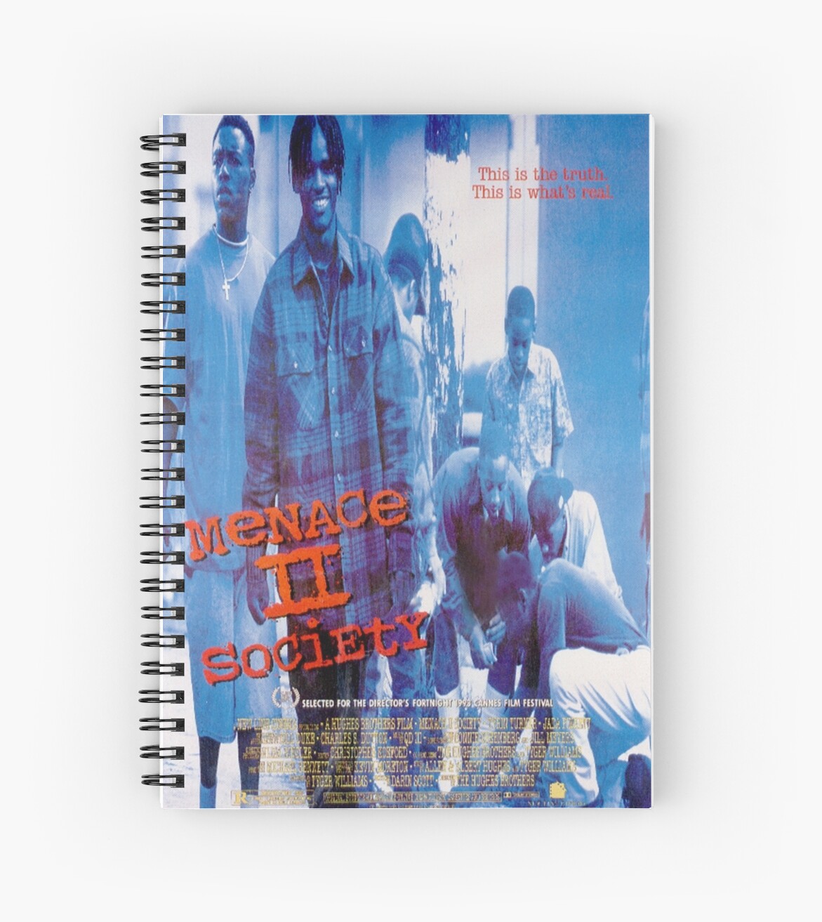 "Menace II Society Movie Poster" Spiral Notebooks by Art ...