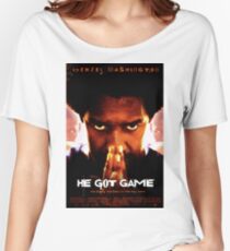 He Got Game Movie Poster Women's Relaxed Fit T-Shirt
