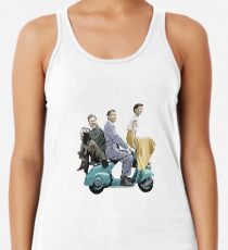Audrey Hepburn: Römischer Feiertag Racerback Tank Top