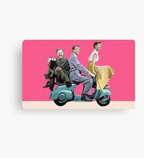 Audrey Hepburn: Roman Holiday Canvas Print