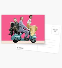 Audrey Hepburn: Römischer Feiertag Postkarten