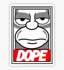 Dope - The Simpsons Sticker