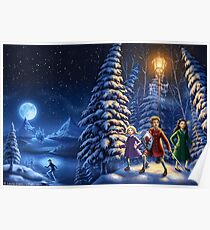 Narnia Book Cover Poster