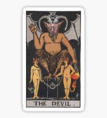 the devil Sticker