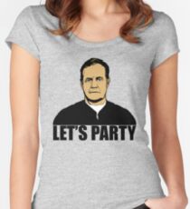 Bill Belichick - Let's Party Women's Fitted Scoop T-Shirt
