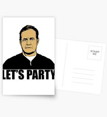 Bill Belichick - Let's Party Postcards