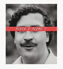 Pablo Escobar patron Photographic Print
