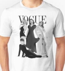 "VOGUE" Marilyn Monroe, Judy Garland, Audrey Hepburn & Elizabeth Montgomery Unisex T-Shirt
