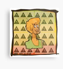 Shaggy & Blotters Metal Print