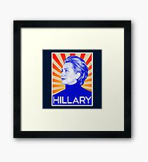 Hillary Clinton Framed Print