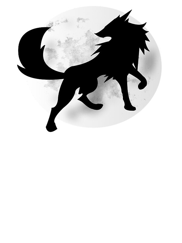 "Wolf Silhouette" Stickers by jlechuga Redbubble