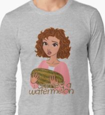 I Carried a Watermelon Long Sleeve T-Shirt