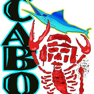 Cabo San Lucas Marlin Fishing Essential T-Shirt for Sale by 7H-vibe