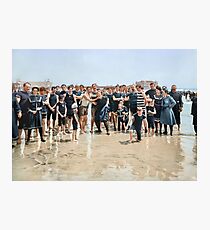 Smile for the camera!! Atlantic City, 1905 Photographic Print