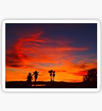 Last Night's Sunset Sticker