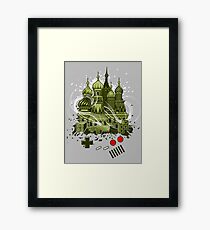 Tetris Gameboy Tribute to Alexey Framed Print